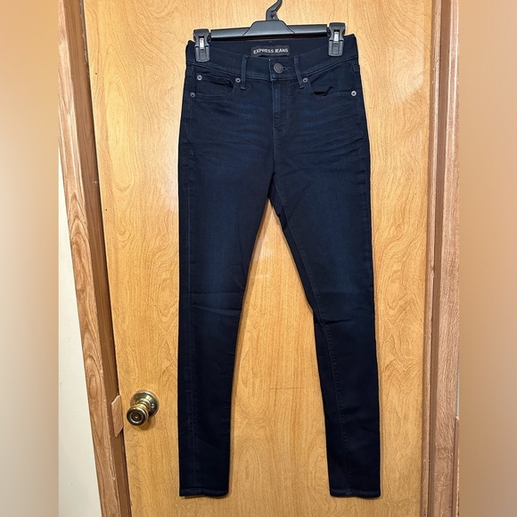 Express Jeans mid rise Supersoft leggings size 0 R - Picture 4 of 10